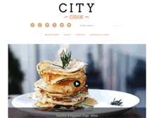 Tablet Screenshot of citycookin.com